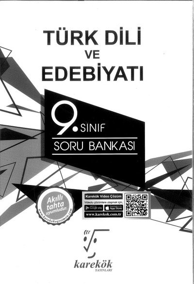 TÜRK DİLİ VE EDEBİYATI SORU BANKASI