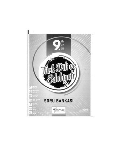 TÜRK DİLİ VE EDEBİYATI SORU BANKASI ANKA Fotokopi