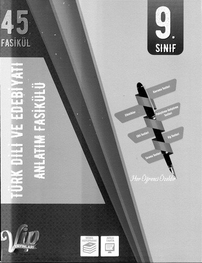 TÜRK DİLİ VE EDEBİYATI ANLATIM FASİKÜLÜ ANKA Fotokopi