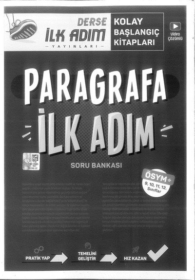PARAGRAFA İLK ADIM SORU BANKASI ANKA Fotokopi
