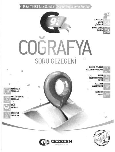 COĞRAFYA SORU GEZEGENİ ANKA Fotokopi