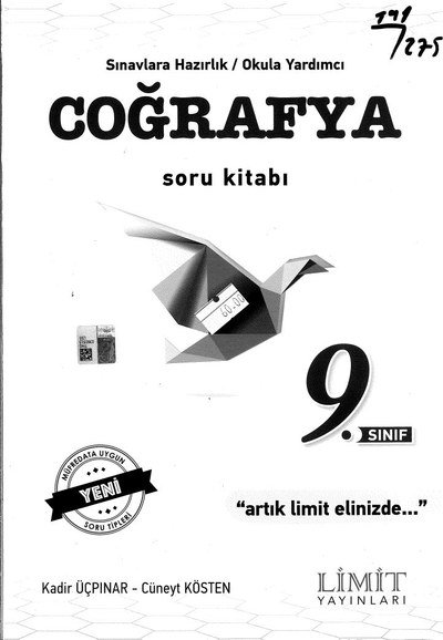 COĞRAFYA SORU KİTABI YENİ SORU TİPLERİ ANKA Fotokopi
