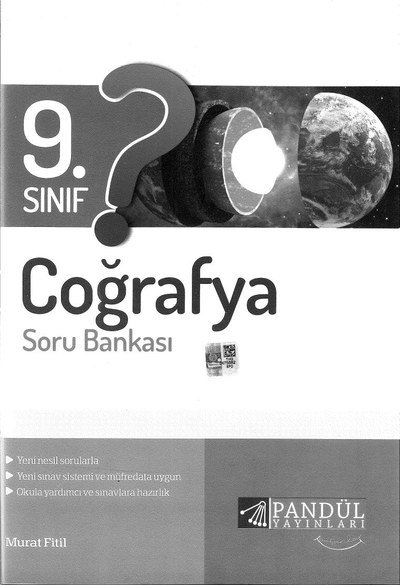 COĞRAFYA SORU BANKASI YENİ NESİL SORULAR ANKA Fotokopi