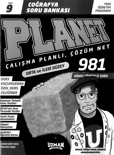 COĞRAFYA SORU BANKASI PLANET ÇALIŞMA PLANLI ÇÖZÜM NET 981 SORU ANKA Fotokopi