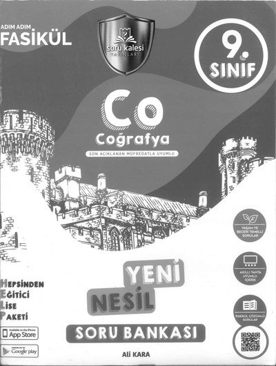 CO COĞRAFYA ADIM ADIM FASİKÜL YENİ NESİL SORU BANKASI ANKA Fotokopi