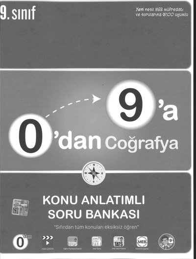 0'DAN 9'A KONU ANLATIMLI SORU BANKASI ANKA Fotokopi