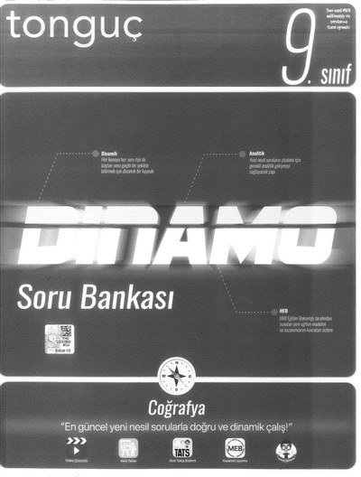 DİNAMO SORU BANKASI COĞRAFYA ANKA Fotokopi