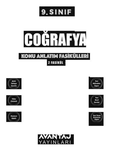 COĞRAFYA KONU ANLATIM FASİKÜLLERİ 2. FASİKÜL ANKA Fotokopi