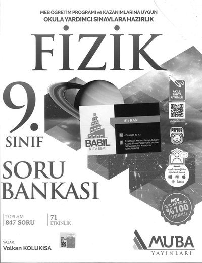 FİZİK SORU BANKASI