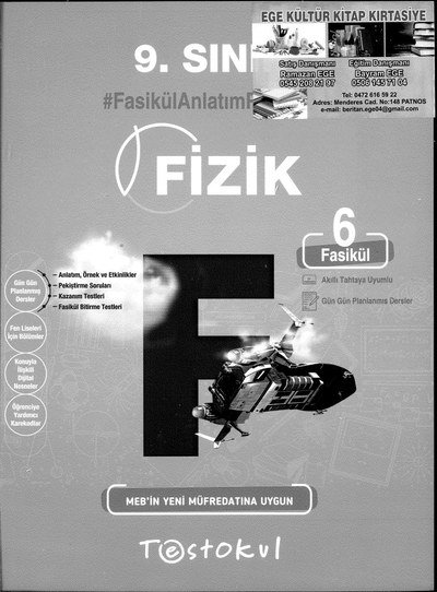 FİZİK FASİKÜL ANLATIM KİTABI ANKA Fotokopi