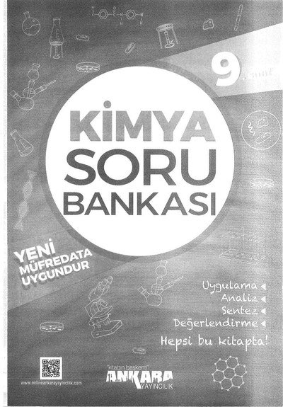 KİMYA SORU BANKASI ANKA Fotokopi