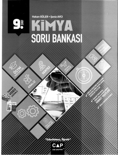 KİMYA SORU BANKASI ANKA Fotokopi