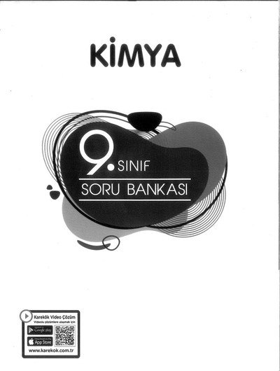 KİMYA SORU BANKASI ANKA Fotokopi