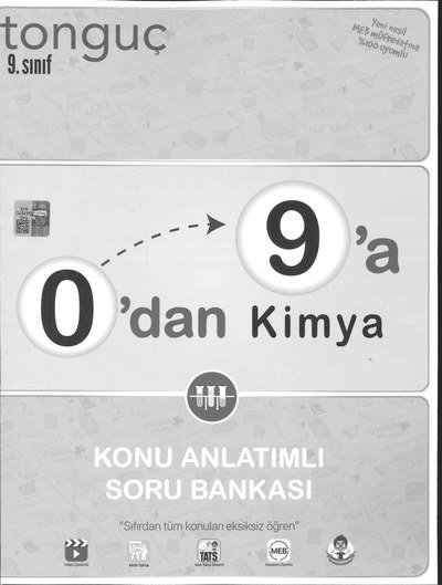 0'DAN 9'A KİMYA KONU ANLATIMLI SORU BANKASI ANKA Fotokopi