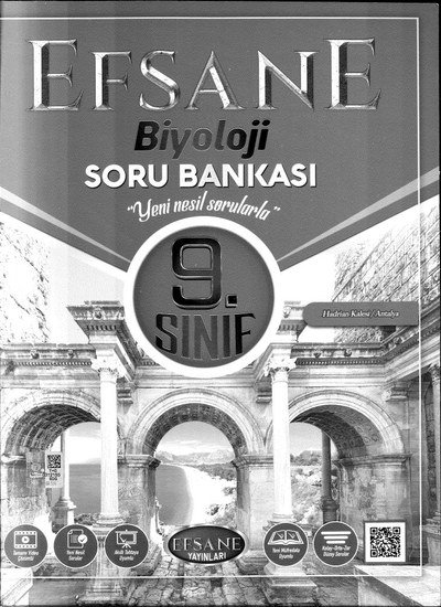 EFSANE BİYOLOJİ SORU BANKASI ANKA Fotokopi