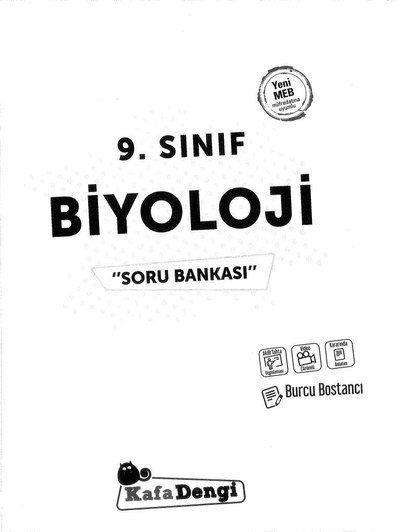 BİYOLOJİ SORU BANKASI BURCU BOSTANCI