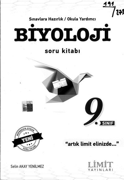 BİYOLOJİ SORU KİTABI SINAVLARA HAZIRLIK ANKA Fotokopi