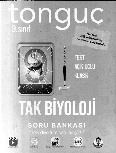 TAK BİYOLOJİ SORU BANKASI ANKA Fotokopi
