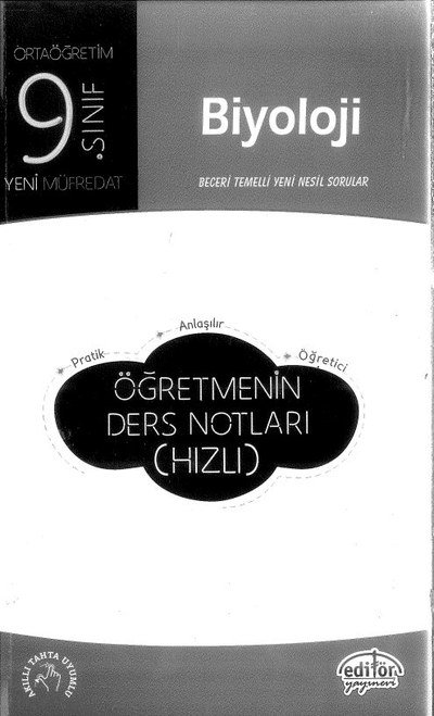 BİYOLOJİ ÖĞRETMENİN DERS NOTLARI (HIZLI) ANKA Fotokopi