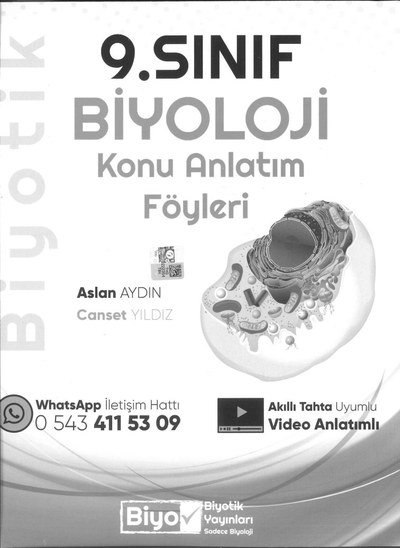 BİYOLOJİ KONU ANLATIM FÖYLERİ ANKA Fotokopi