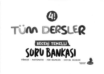 TÜM DERSLER BECERİ TEMELLİ SORU BANKASI ANKA Fotokopi