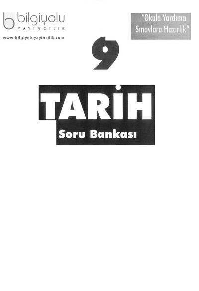 TARİH SORU BANKASI ANKA Fotokopi