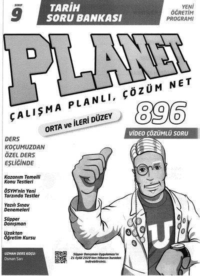 TARİH SORU BANKASI PLANET ÇALIŞMA PLANLI ÇÖZÜM NET ANKA Fotokopi