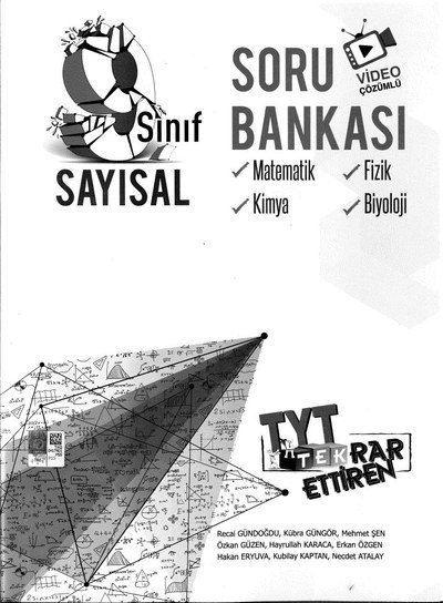 SORU BANKASI MATEMATİK FİZİK KİMYA BİYOLOJİ TYT TEKRAR ETTİREN SAYISAL ANKA Fotokopi