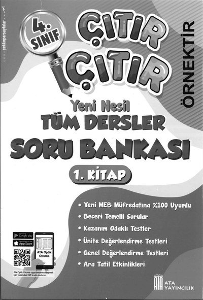 TÜM DERSLER SORU BANKASI ANKA Fotokopi