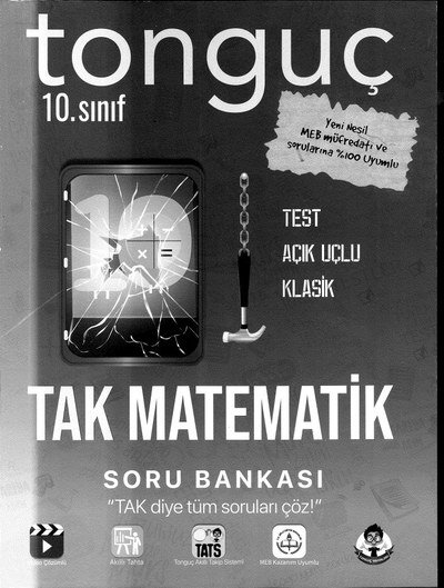 TAK MATEMATİK SORU BANKASI TAK DİYE TÜM SORULARI ÇÖZ ANKA Fotokopi