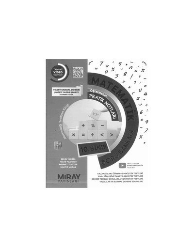 MATEMATİK ÖĞRETMENİN PRATİK NOTLARI SORU BANKASI ANKA Fotokopi