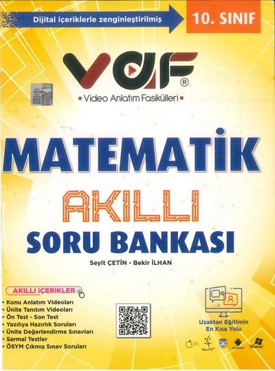 MATEMATİK AKILLI SORU BANKASI VAF ANKA Fotokopi