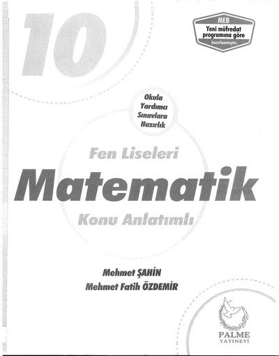 FEN LİSELERİ MATEMATİK KONU ANLATIMLI ANKA Fotokopi