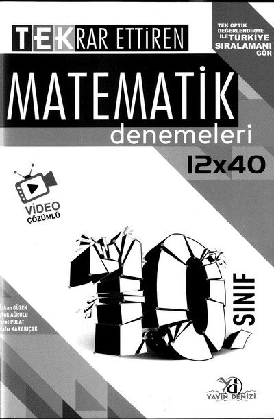 TEKRAR ETTİREN MATEMATİK DENEMELERİ 12x40
