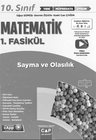 MATEMATİK 1 .FASİKÜL SAYMA VE OLASILIK