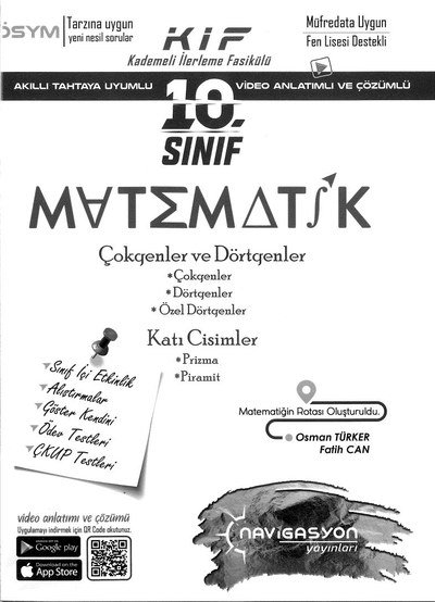 MATEMATİK ÇOKGENLER VE DÖRTGENLER KATI CİSİMLER ANKA Fotokopi