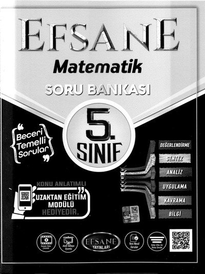 EFSANE MATEMATİK SORU BANKASI ANKA Fotokopi