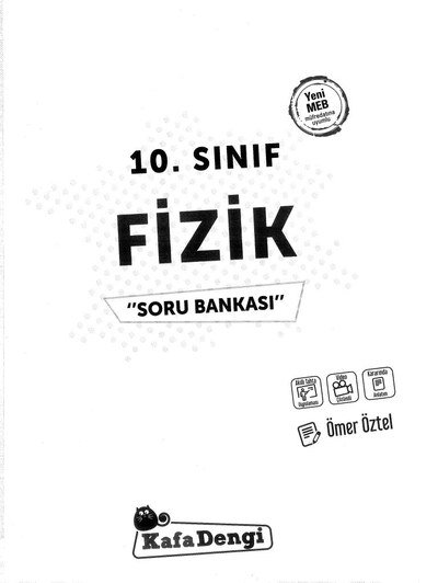 FİZİK SORU BANKASI ANKA Fotokopi