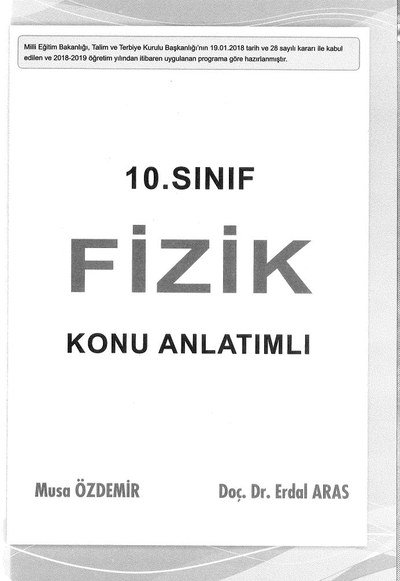FİZİK KONU ANLATIMLI ANKA Fotokopi