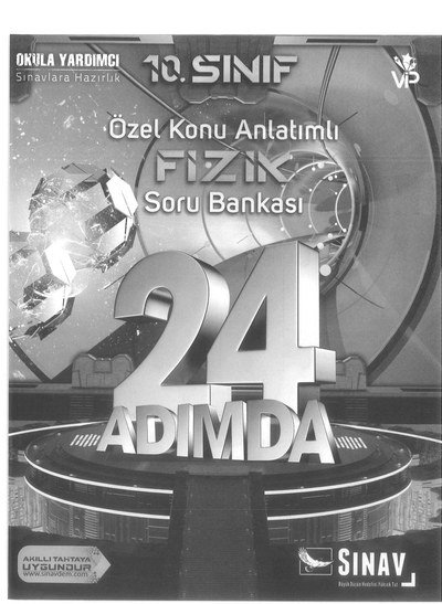 ÖZEL KONU ANLATIMLI FİZİK SORU BANKASI 24 ADIMDA