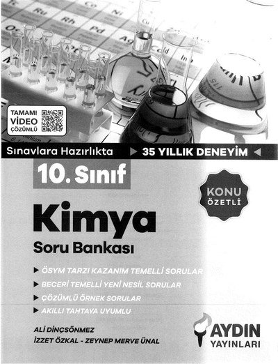 KİMYA SORU BANKASI ANKA Fotokopi