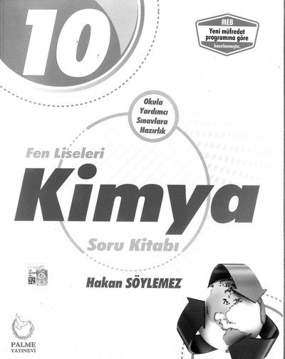 FEN LİSELERİ KİMYA SORU KİTABI ANKA Fotokopi