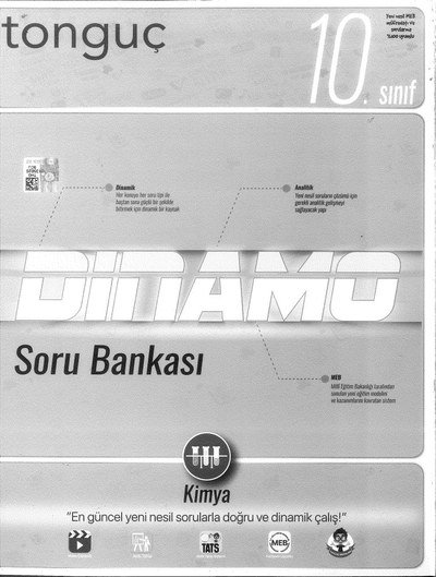 DİNAMO SORU BANKASI KİMYA