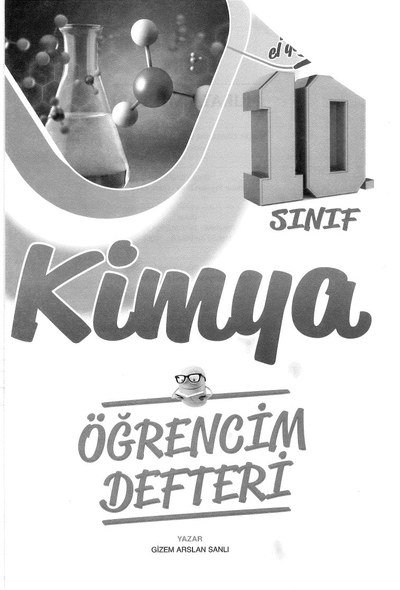 KİMYA ÖĞRENCİM DEFTERİ ANKA Fotokopi