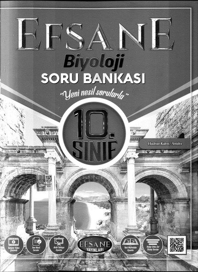 EFSANE BİYOLOJİ SORU BANKASI
