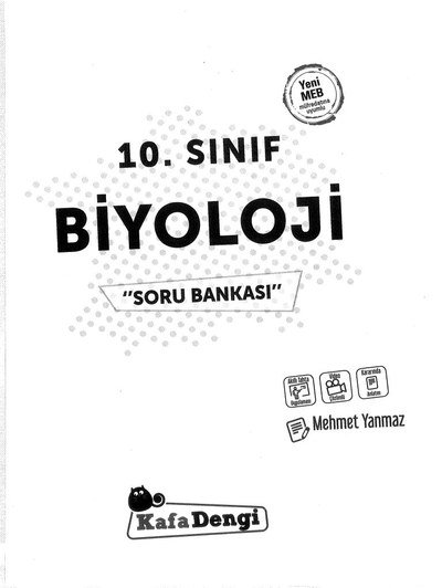 BİYOLOJİ SORU BANKASI