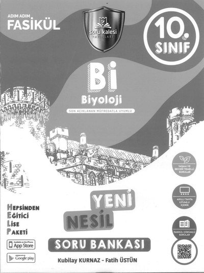 Bİ BİYOLOJİ YENİ NESİL SORU BANKASI ADIM ADIM FASİKÜL