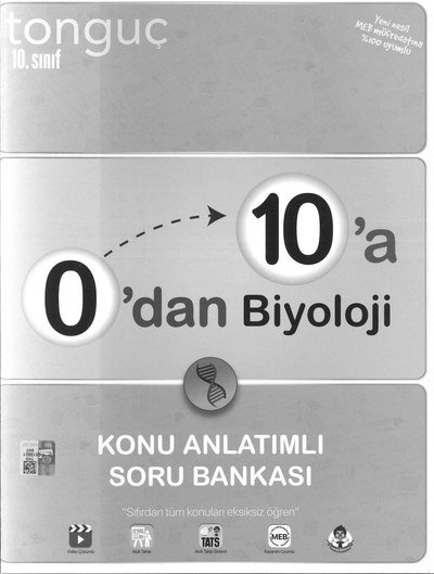 0'DAN 10'A BİYOLOJİ KONU ANLATIMLI SORU BANKASI ANKA Fotokopi