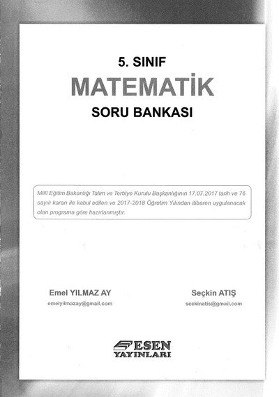 MATEMATİK SORU BANKASI ANKA Fotokopi