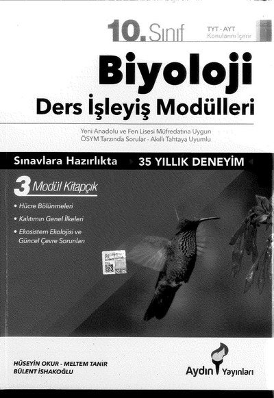BİYOLOJİ DERS İŞLEYİŞ MODÜLLERİ ANKA Fotokopi